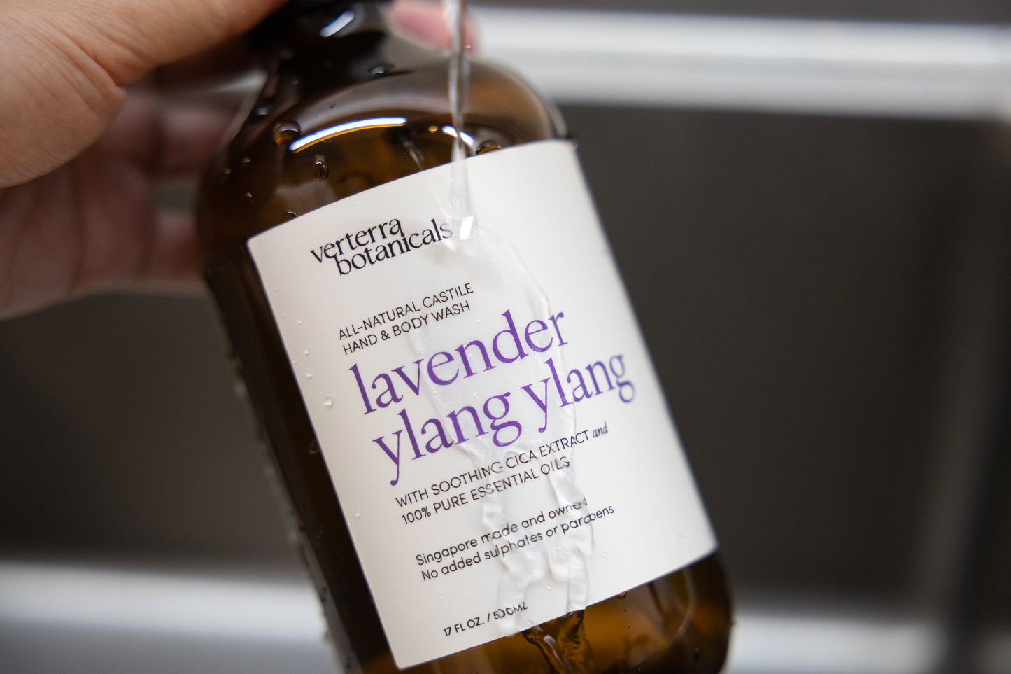 CASTILE HAND & BODY WASH 500ml | Lavender & Ylang Ylang