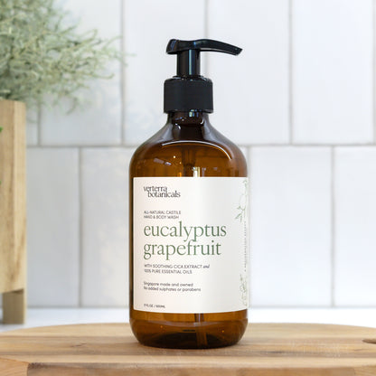 CASTILE HAND & BODY WASH 500ml | Eucalyptus & Grapefruit