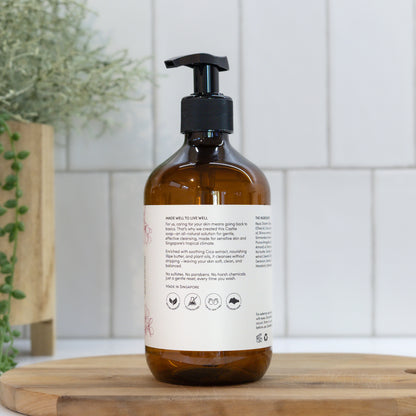 CASTILE HAND & BODY WASH 500ml | Rose Geranium