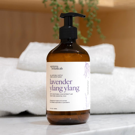 CASTILE HAND & BODY WASH 500ml | Lavender & Ylang Ylang