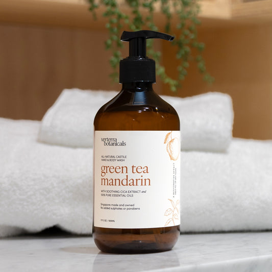 CASTILE HAND & BODY SOAP 500ml | Green Tea & Mandarin