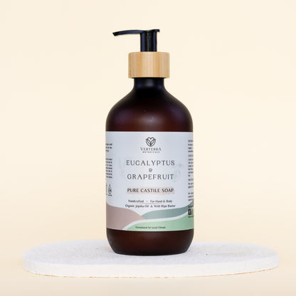 CASTILE HAND & BODY WASH 500ml | Eucalyptus & Grapefruit