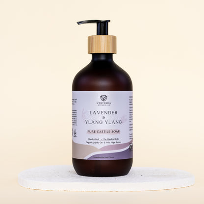 CASTILE HAND & BODY WASH 500ml | Lavender & Ylang Ylang