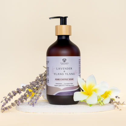 CASTILE HAND & BODY WASH 500ml | Lavender & Ylang Ylang