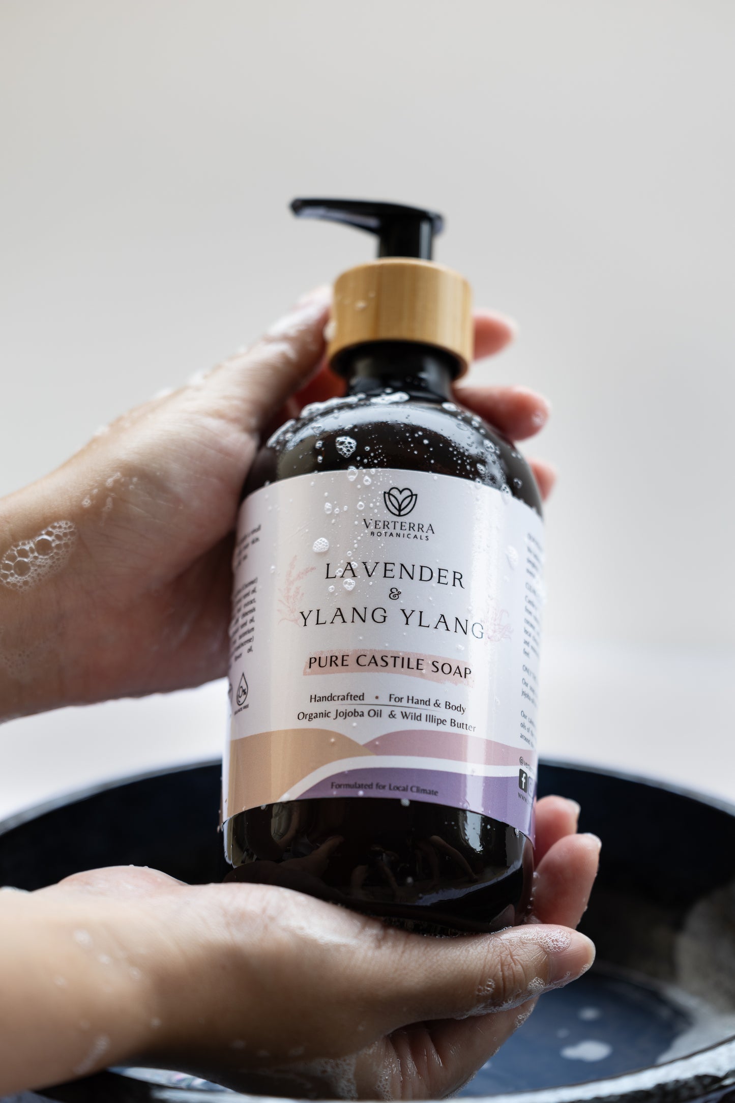 CASTILE HAND & BODY WASH 500ml | Lavender & Ylang Ylang