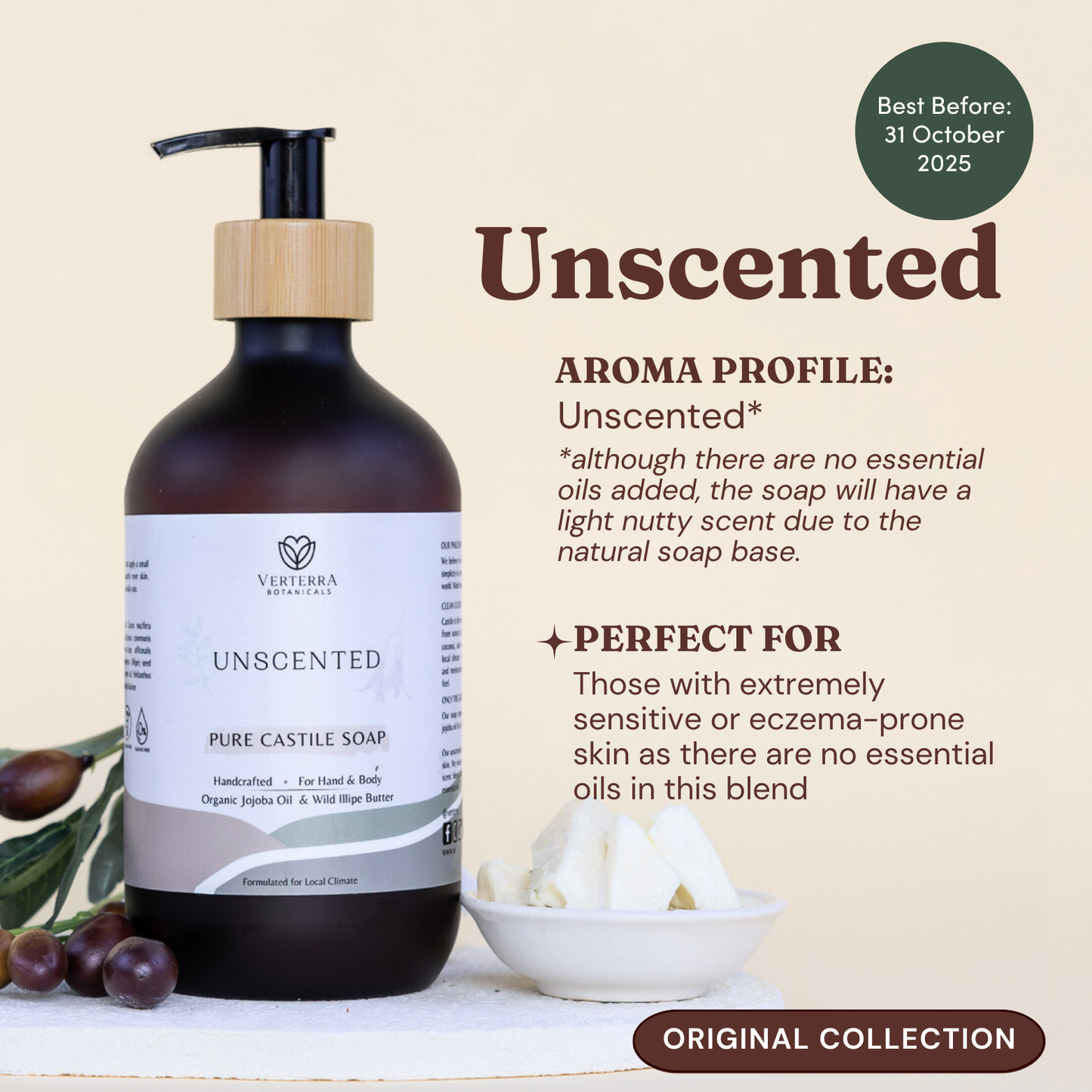 CASTILLE HAND & BODY WASH 500ml | Unscented