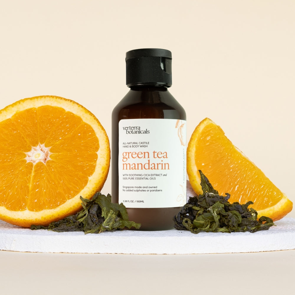 CASTILE HAND & BODY SOAP | Green Tea & Mandarin